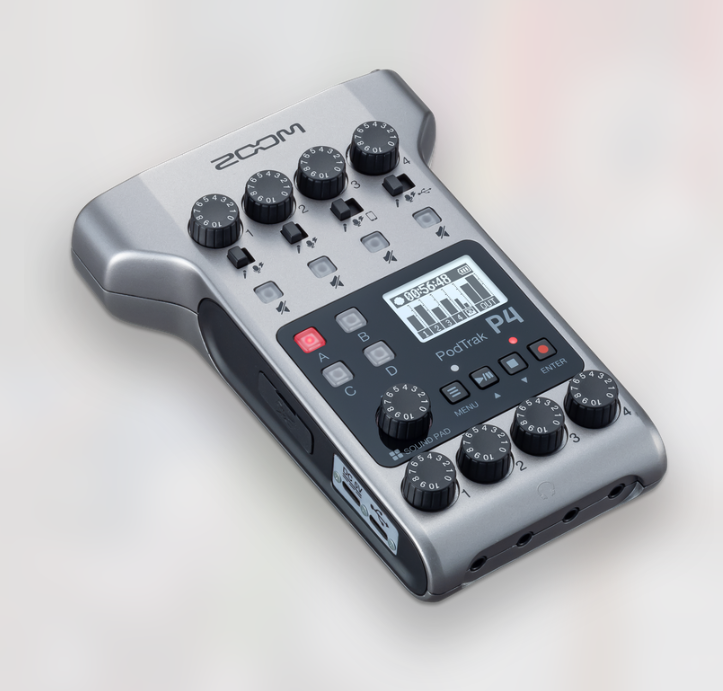 Gravadora Zoom PodTrak P4